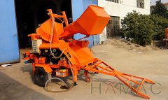 HBT08 Concrete mixer with pump ready for delivery