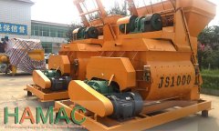 Concrete mixer and screw conveyor delivered to Philippines