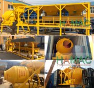 YHZM25 Concrete Batching Plant Delivered South Asia