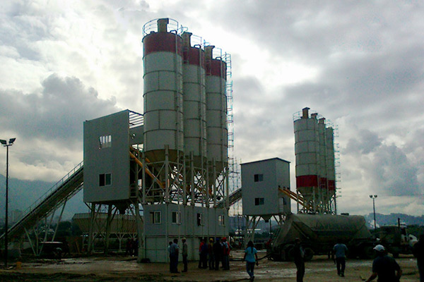 Skip hoist type Concrete Batching Plant