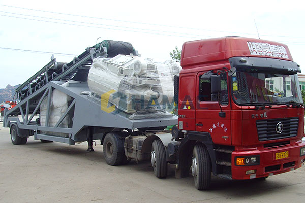 Mobile Concrete Batching Plant