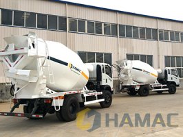 6 m3 Concrete Transit Mixer delivered to South America 