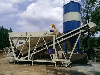 HZM35 Mobile aggregate batching machine was delivered to South America 