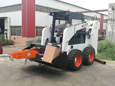 HC45Y skid steer loader will be shipped to Southeast Asia