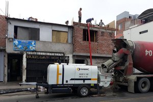 DHBT50 Concrete Pump in Peru