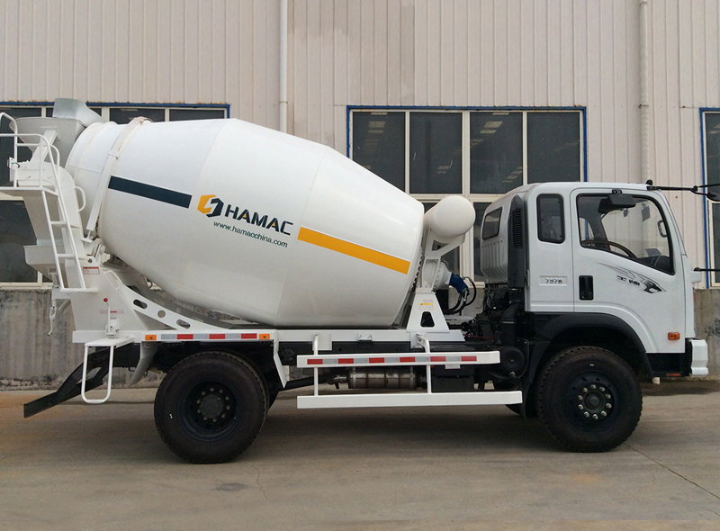 Concrete Transit Mixer Without Truck