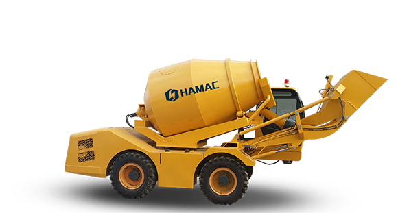 Self-loading Mobile Concrete Mixer