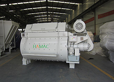 European Tech.Twin shaft Concrete Mixer