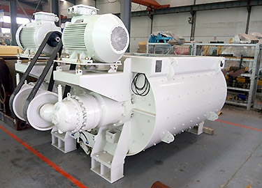 European Tech.Twin shaft Concrete Mixer